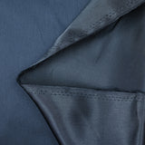Doublure satin polyester bleu marine