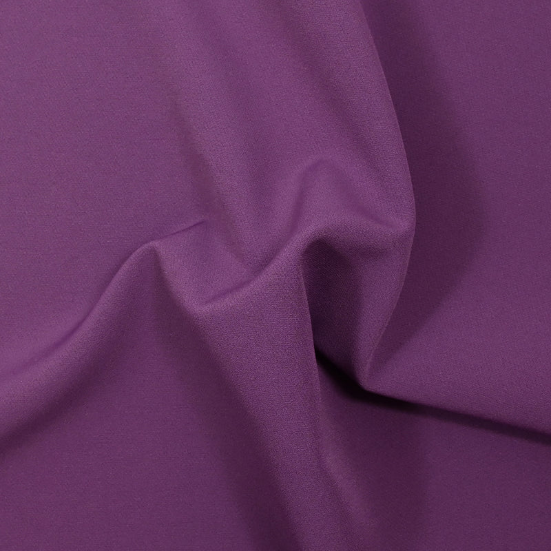Crêpe de polyester lourd Louna violet
