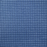 Matelassé à carreaux bleu barbeau