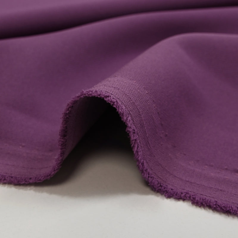 Crêpe de polyester lourd Louna violet