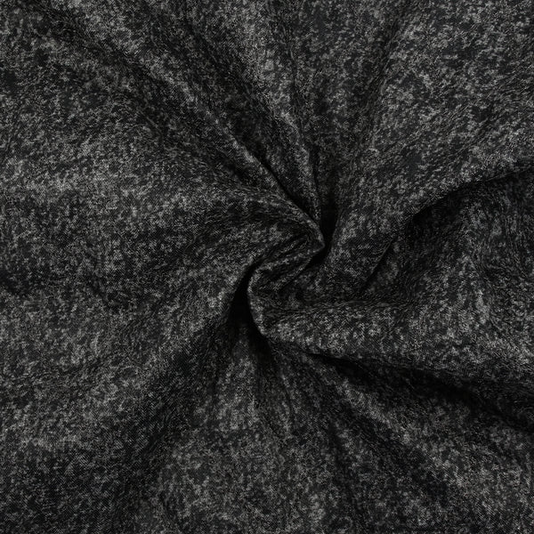 Matelassé étoiles chiné gris anthracite