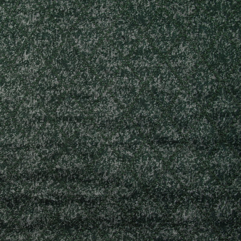 Matelassé étoiles chiné vert forêt