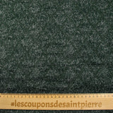Matelassé étoiles chiné vert forêt