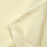 Crêpe georgette polyester ivoire