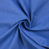 Sergé de coton gris et bleu azur