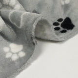 Fondo gris de perro estampado Polar Doudou