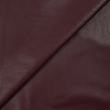Simili cuir envers velours lie de vin