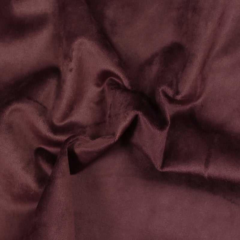 Simili cuir envers velours lie de vin