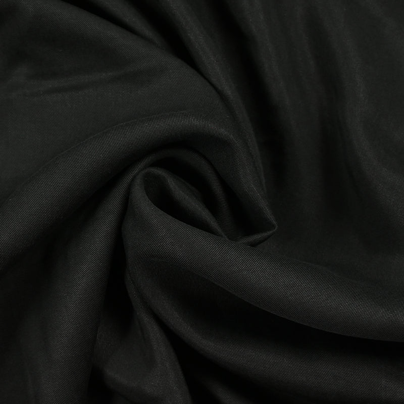 Twill de tencel noir