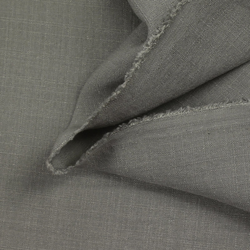Polyviscose doupionnée irisée gris souris