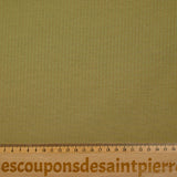 Jacquard polycoton rayé tilleul