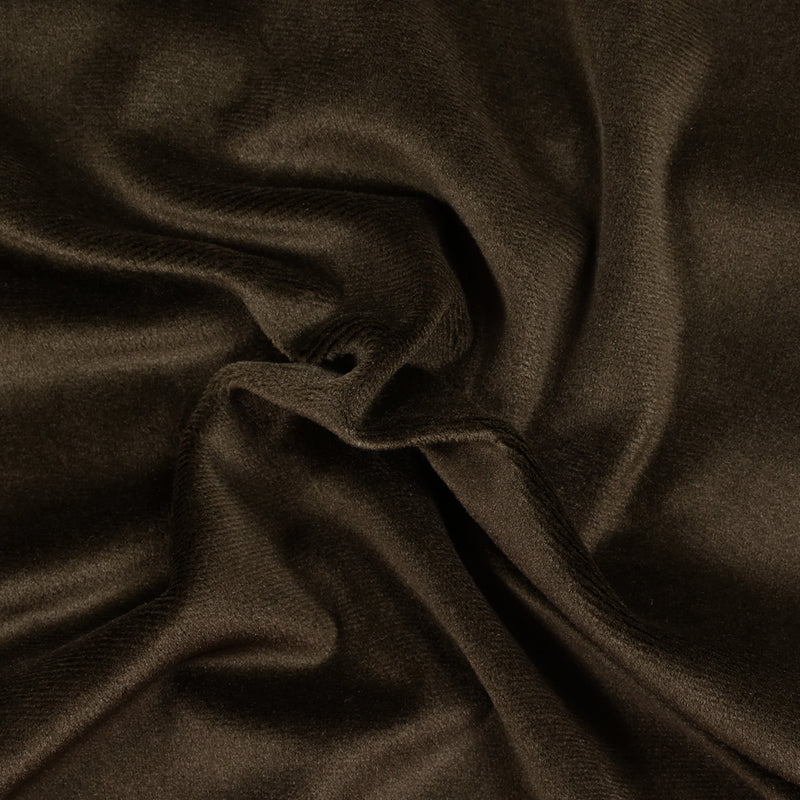 Jersey de velours tout doux chocolat