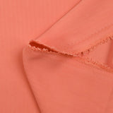Viscose effet cupro chevrons rose corail