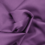 Satin de coton élasthanne violet