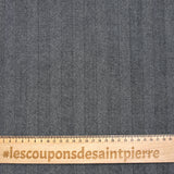 100% Laine souple à chevrons noir et blanc