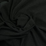 Maille polyester noir charbon