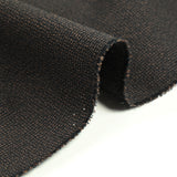 Polyester croisement noir et cuivre