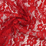 Dentelle festonnée Maud rouge