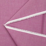 Voile de coton chambray magenta