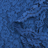 Dentelle festonnée Maud bleu roi