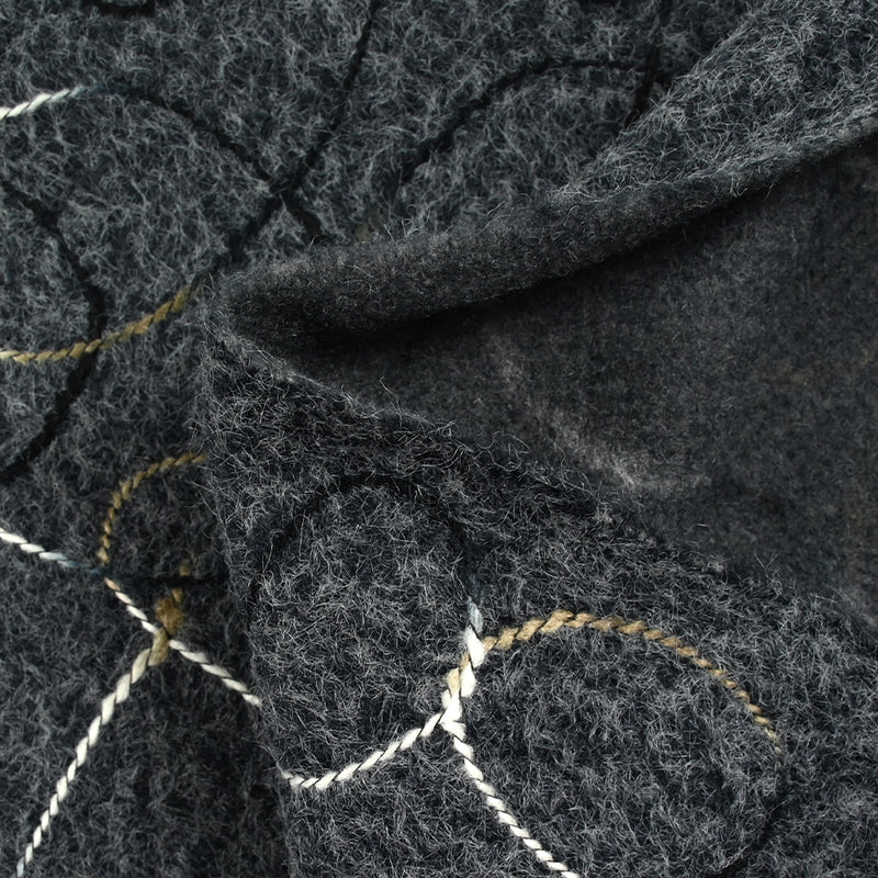 Lainage bouclette fantaisie Sophia anthracite