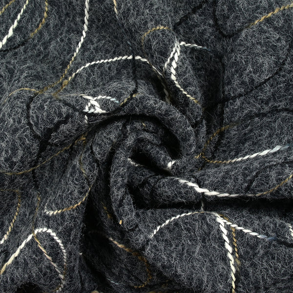 Lainage bouclette fantaisie Sophia anthracite