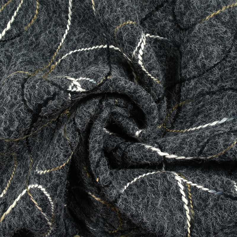 Lainage bouclette fantaisie Sophia anthracite