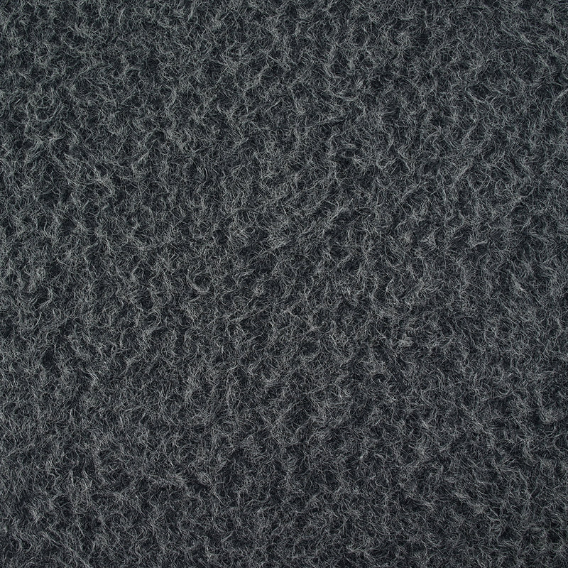 Lainage bouclette à poil long anthracite