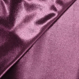 Jersey velours polyester violet