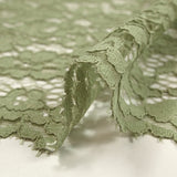 Dentelle festonnée Maud vert sauge
