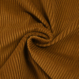 Velours 100% coton côtelé noisette