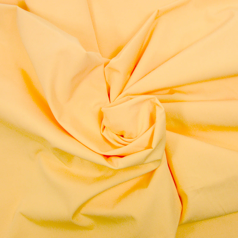 Coton fin uni abricot