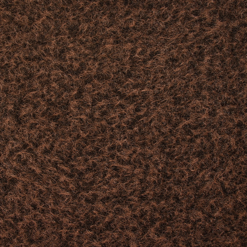 Lainage bouclette à poil long marron