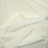 Coton fin uni ivoire