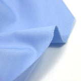 Gabardine polycoton bleu
