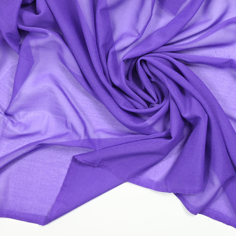 Mousseline de soie violet