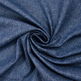 Maille imprimée jeans bleu