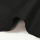 Drap de laine fin noir