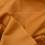 Popeline de coton camel