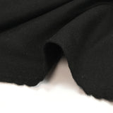 Drap de laine mélangée fin corbeau
