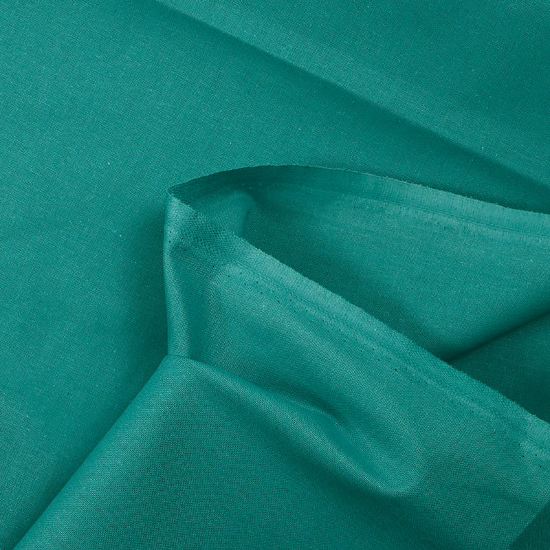 Cretonne de coton menthe à l'eau