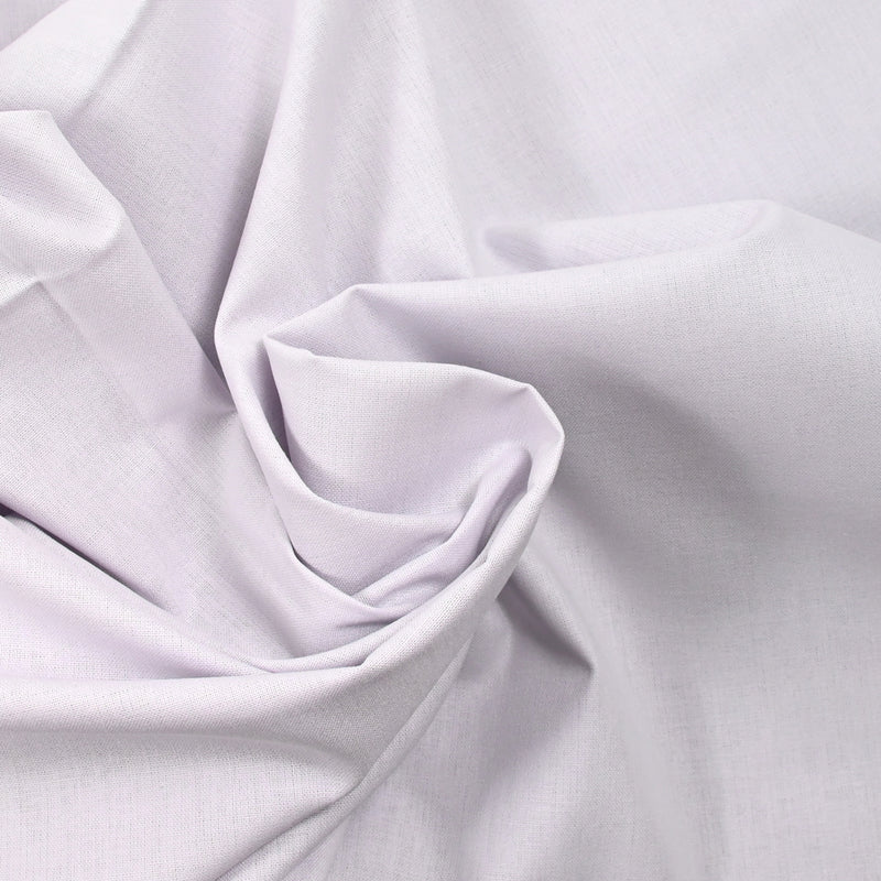 Cretonne de coton gris perle