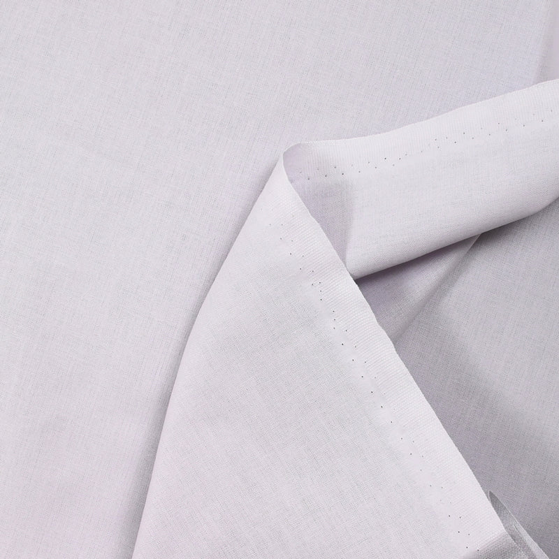 Cretonne de coton gris perle