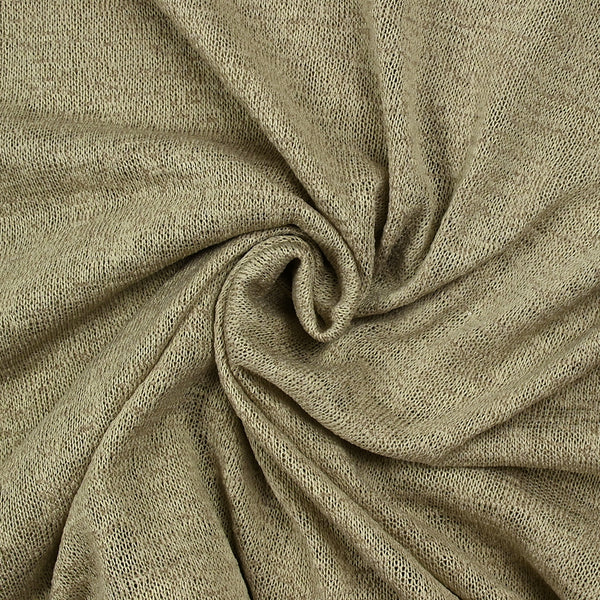 Maille fantaisie flammée sable