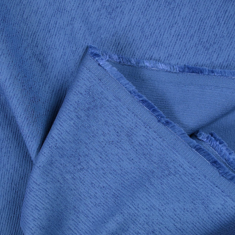 Algodón de elastano retorcido azul