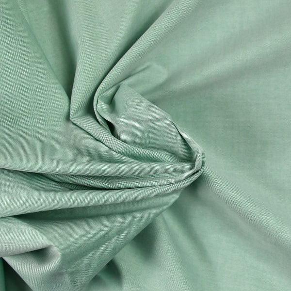 Coton oxford vert