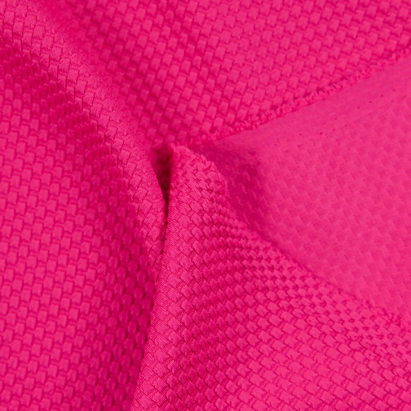 Fuchsia honeycomb jersey