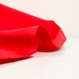 Cretonne de coton rouge