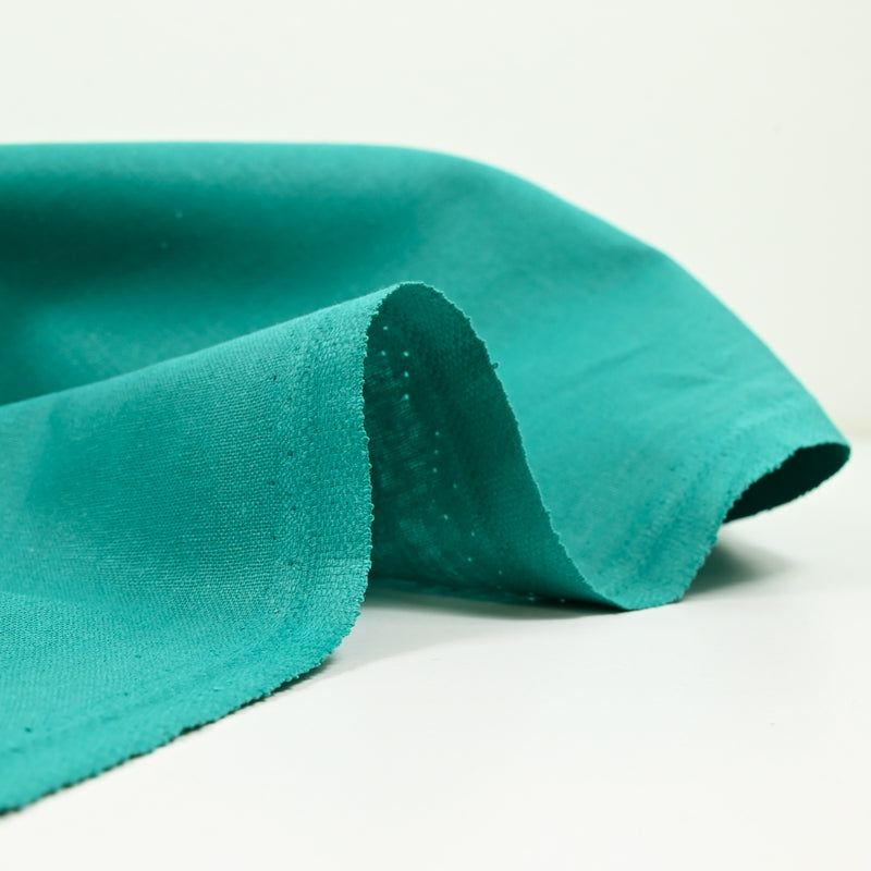 Cretonne de coton menthe à l'eau