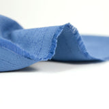 Algodón de elastano retorcido azul